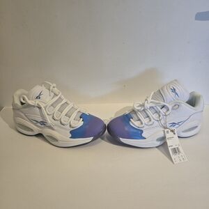 Reebok Question Low Radiant Aqua Hyper White/Flublu/ Sneakers Allen Iverson's 7